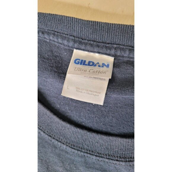 Ed Hardy by Jon Reep T-Shirt Black Gold‎ Texas Tea Skull Cowboy Graphic Tee SZ L - Picture 9 of 12